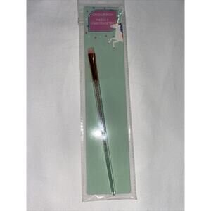 Concealer Makeup Brush Clear Handle Green Purple Pink Crystals